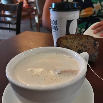 Common Grounds Brew & Roastery - Lavender London Fog Latte (small, $5) - Coffee & Tea Near Me - Lake Worth, Florida