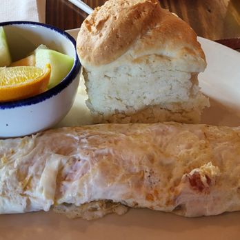 Five Oaks Farm Kitchen - Omelets were great, but the huge biscuits was the best. - Breakfast & Brunch Near Me - Sevierville, Tennessee
