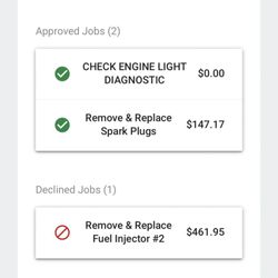 Work approved.