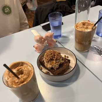 Baby Blues Luncheonette - Frappes and baklava banana bread - Greek Near Me - Brooklyn, New York Baby Blues Luncheonette - Frappes and baklava banana bread - Greek Near Me - Brooklyn, New York