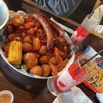 BB's Tex-Orleans - We ordered 3lbs of crawfish, some potatoes, andouille sausages, and corn. Delicious!!!! - Cajun/Creole Near Me - Houston, Texas BB's Tex-Orleans - We ordered 3lbs of crawfish, some potatoes, andouille sausages, and corn. Delicious!!!! - Cajun/Creole Near Me - Houston, Texas