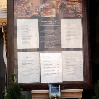 Leonardo - Leonardo: od 13:00 do 17:00 rabat 20% - Italian Near Me - Kraków, Massachusetts Leonardo - Leonardo: od 13:00 do 17:00 rabat 20% - Italian Near Me - Kraków, Massachusetts