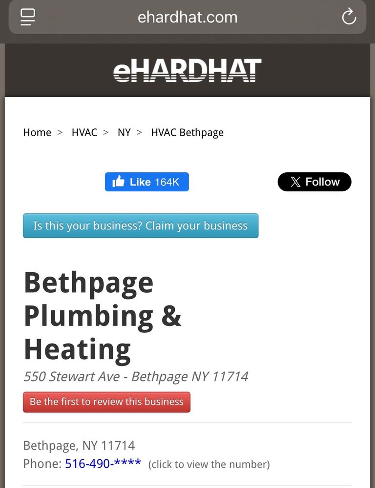 Slide of Bethpage Plumbing and Heating