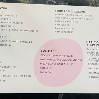 Bar Cicci - Food Menu - Cafes Near Me - Philadelphia, Pennsylvania Bar Cicci - Food Menu - Cafes Near Me - Philadelphia, Pennsylvania