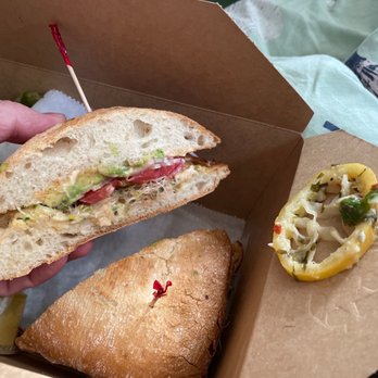 Union Market - Missing tempeh and lemon rind in white bean salad. - Sandwiches Near Me - Richmond, Virginia Union Market - Missing tempeh and lemon rind in white bean salad. - Sandwiches Near Me - Richmond, Virginia