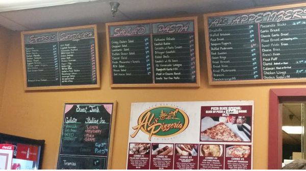 Menu photo 4 Al's Pizzeria Riverside, IL