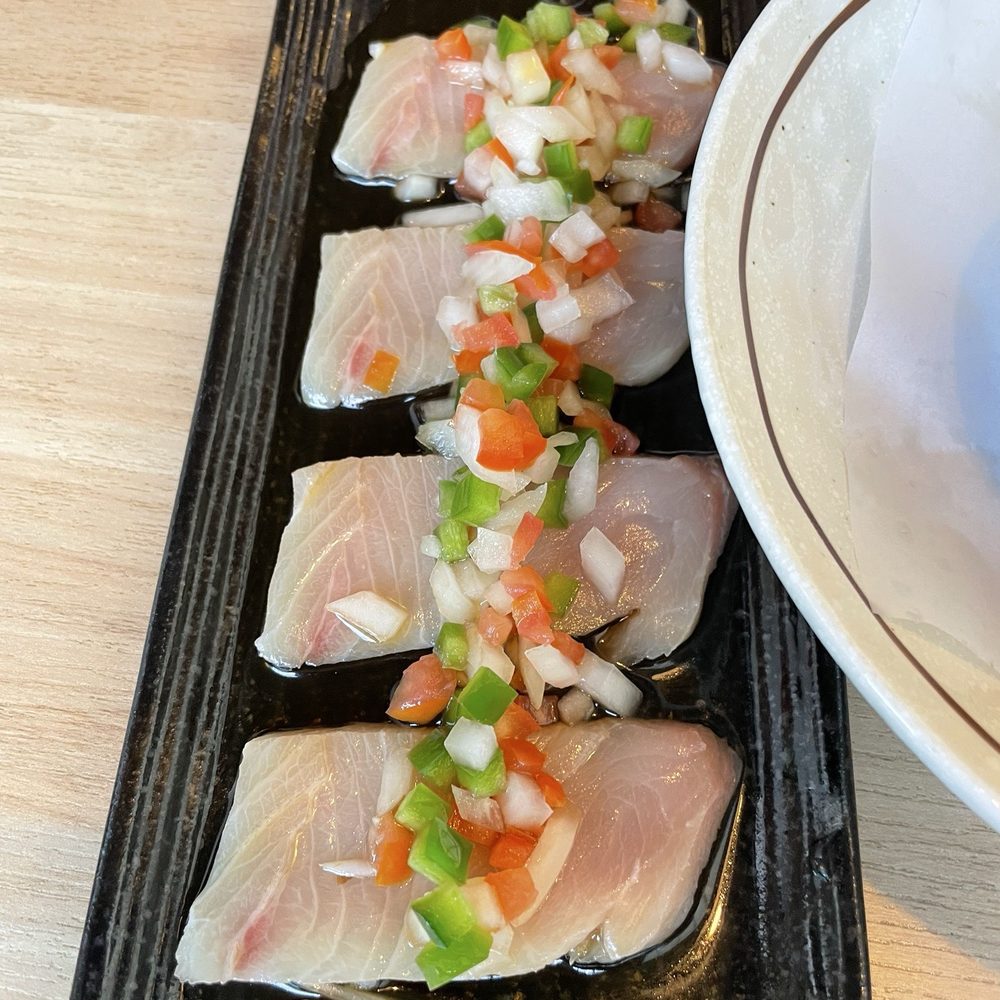 Mikomi Sushi - Yellow YELLOWTAIL CARPACCIO - Sushi Bars Near Me - Santa Monica, California Mikomi Sushi - Yellow YELLOWTAIL CARPACCIO - Sushi Bars Near Me - Santa Monica, California