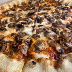 Pizza Hut - Large Stuffed Crust with extra mushrooms
