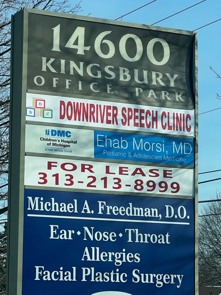 DOWNRIVER SPEECH CLINIC 14600 King Rd, Riverview, Michigan Speech