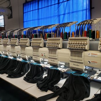 GimaSport - One of our 15 head Barudan embroidery machines. - Screen Printing/T-Shirt Printing Near Me - Hartford, Connecticut GimaSport - One of our 15 head Barudan embroidery machines. - Screen Printing/T-Shirt Printing Near Me - Hartford, Connecticut