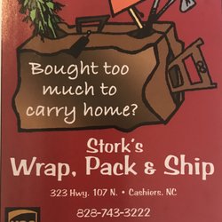 Stork's Wrap Pack & Ship