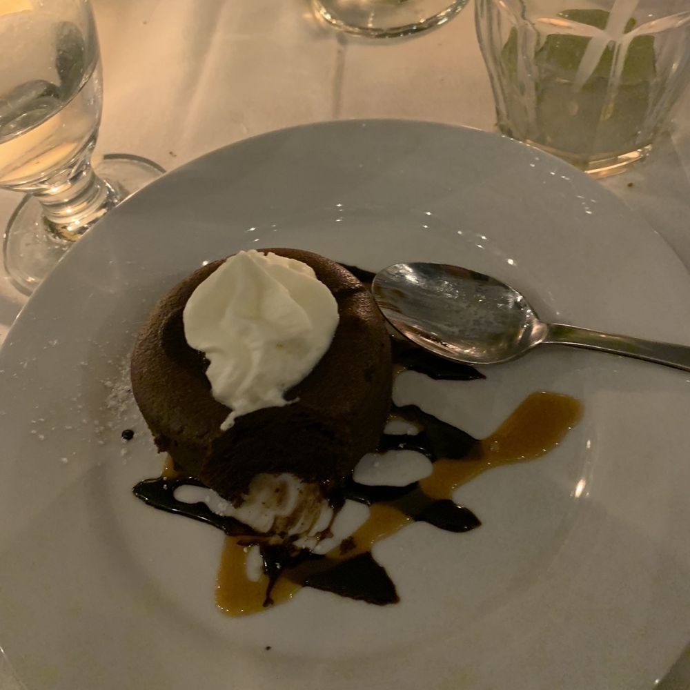 Atria - Molten chocolate cake - New American Near Me - Edgartown, Massachusetts Atria - Molten chocolate cake - New American Near Me - Edgartown, Massachusetts