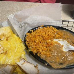 Kids quesadilla meal with rice & ?? Kids quesadilla meal with rice & ??