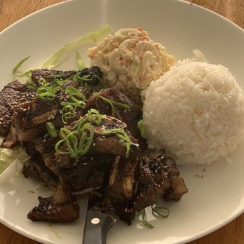 Aloha Mixed Plate - Korean sort ribs yummy - Hawaiian Near Me - Lahaina, Hawaii Aloha Mixed Plate - Korean sort ribs yummy - Hawaiian Near Me - Lahaina, Hawaii
