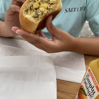 The Kolache Place - Sausage, egg and cheese - Bakeries Near Me - Provo, Utah