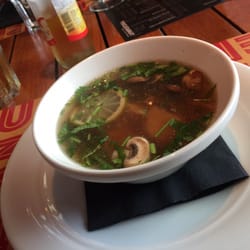 Restaurant Yucatan - Lemongrass chicken soup.  It's good.