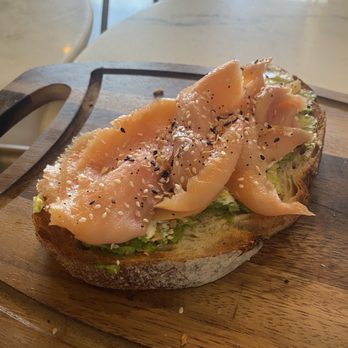 Urban Sweet Cafe - Lox toast - Cafes Near Me - San Marcos, California
