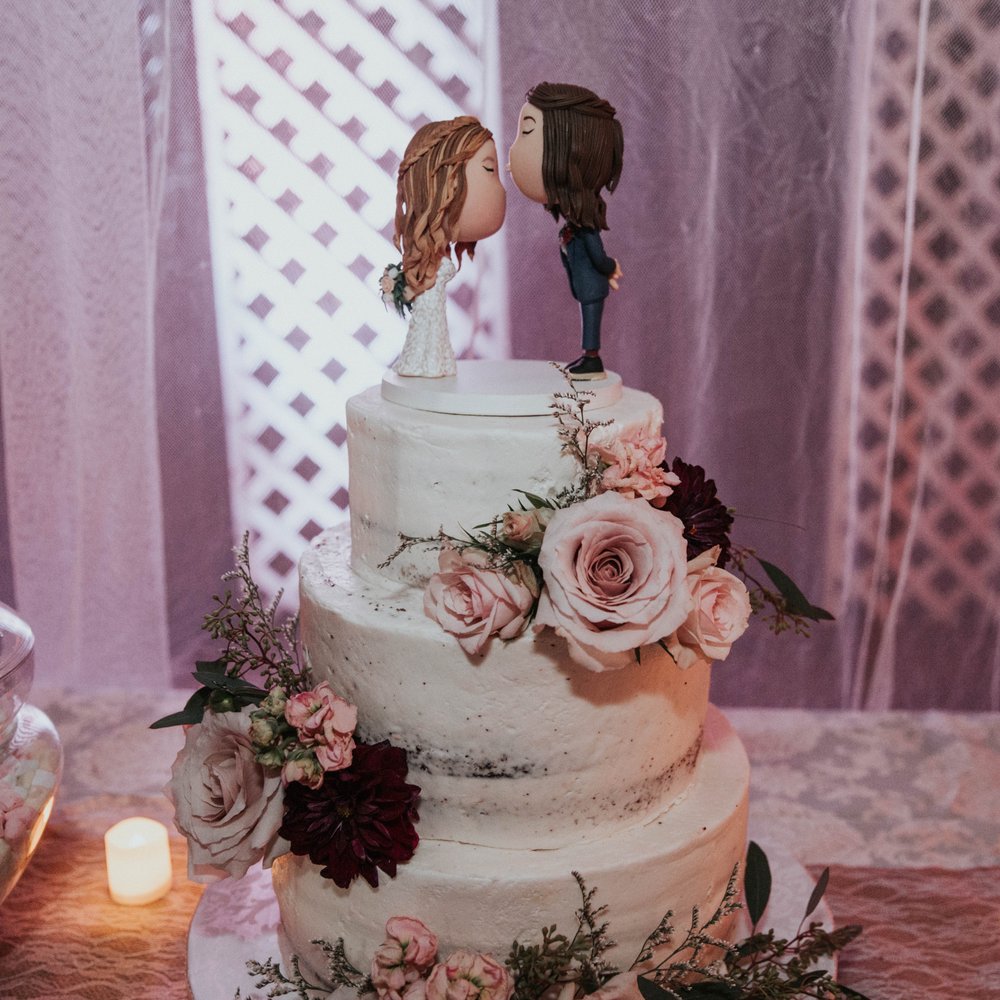 Barliz Flowers - Flowers for our cake, beautiful work done by Liz - Florists Near Me - Chula Vista, California