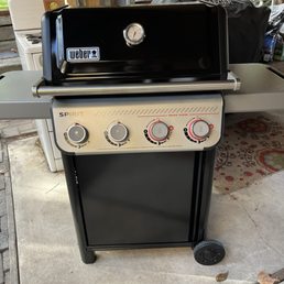 Weber natural gas grill! Weber natural gas grill!