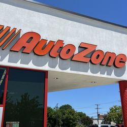 AutoZone - Outside sign...