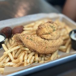 Down Island Gulf Seafood Restaurant - Fried Catfish