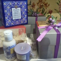 Phina's Fine Linens - A Favorite  Paris Curated grab and go Spa In A Box.