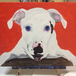 Paint your pet. How fun! Paint your pet. How fun!