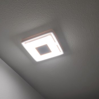 Zap Electric - Bathroom light, fan and speaker installation. Looks and sounds great. - Electricians Near Me - Keizer, Oregon