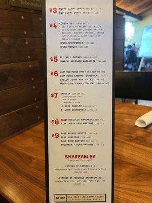 Menu photo 1 Lazy Dog Restaurant & Bar Concord, CA Menu photo 1 Lazy Dog Restaurant & Bar Concord, CA