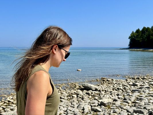 Cana Island Lighthouse by null