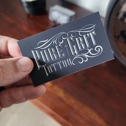Business card front