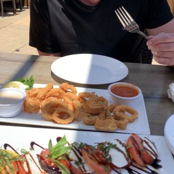 Skipolini’s Oakley - Calamari and caprese salad - Pizza Near Me - Oakley, California Skipolini’s Oakley - Calamari and caprese salad - Pizza Near Me - Oakley, California