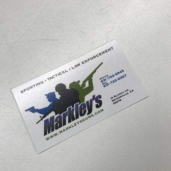 Markley's Indoor Range & Gun Shop - Gun/Rifle Ranges Near Me - Watsonville, California