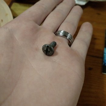 Lambert's Cafe - The bolt I found in my mashed potatoes at Lamberts Cafe. Management was rude and seemed unconcerned. - Seafood Near Me - Foley, Alabama Lambert's Cafe - The bolt I found in my mashed potatoes at Lamberts Cafe. Management was rude and seemed unconcerned. - Seafood Near Me - Foley, Alabama