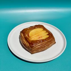 Peaches and Cream Croissant Square