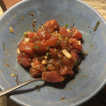 'ULU - Tableside local ahi poke ( it's actually a bigger portion than it looks) - Sushi Bars Near Me - Kailua-Kona, Hawaii 'ULU - Tableside local ahi poke ( it's actually a bigger portion than it looks) - Sushi Bars Near Me - Kailua-Kona, Hawaii