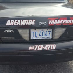 Areawide Transportation - Dangerous driver tag for areawide transportation.
