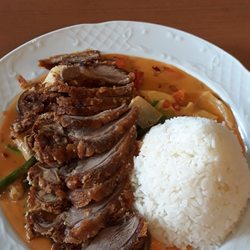 Golden Dragon - Duck and thai curry sauce