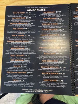 Menu photo 1 Black Lions Mandan, ND
