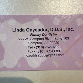 Linda C Onyeador, DDS - General Dentistry Near Me - Compton, California Linda C Onyeador, DDS - General Dentistry Near Me - Compton, California