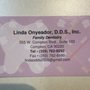 Linda C Onyeador, DDS