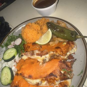 Dona Leti's - Quesabirria Plate Tacos (3) - Cocktail Bars Near Me - Houston, Texas