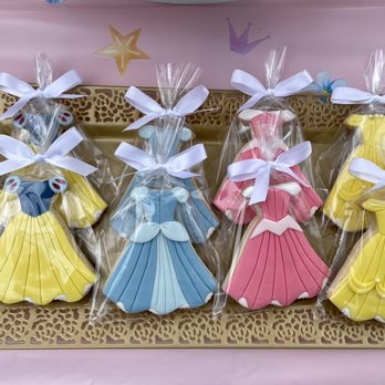 The Little Cakes - Princess dress cookies - Gluten-Free Near Me