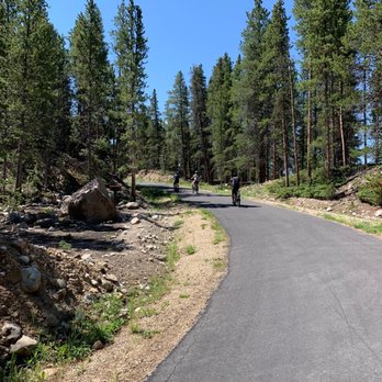 BV eBikes - Riding on the trail - Bike Rentals Near Me - Buena Vista, Colorado