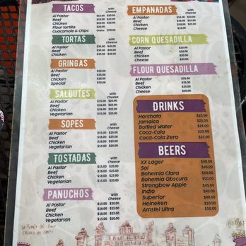 Antojitos La Chiapaneca - Menu - Mexican Near Me - Tulum, ROO Antojitos La Chiapaneca - Menu - Mexican Near Me - Tulum, ROO