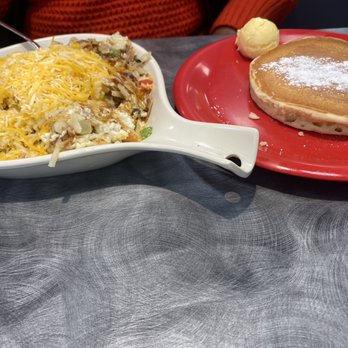 The Breakfast Co. - The Warehouse Scrambler Skillet, Pancake Veggie Skillet, Pancake - Breakfast & Brunch Near Me - Brownsburg, Indiana The Breakfast Co. - The Warehouse Scrambler Skillet, Pancake Veggie Skillet, Pancake - Breakfast & Brunch Near Me - Brownsburg, Indiana