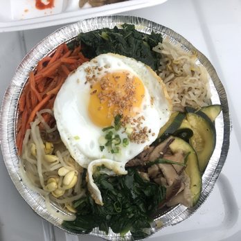 YunGaNe Korean Restaurant - Bulgogi bibimbap, comes with a side of kimchi and seasoned veggies. - Korean Near Me - Bellingham, Washington YunGaNe Korean Restaurant - Bulgogi bibimbap, comes with a side of kimchi and seasoned veggies. - Korean Near Me - Bellingham, Washington