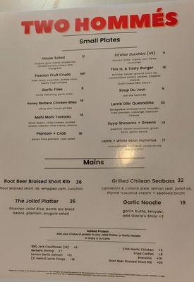 Menu photo 4 Two Hommés Inglewood, CA Menu photo 4 Two Hommés Inglewood, CA