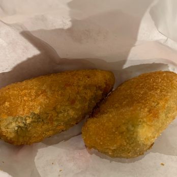 Boxcar Burgers - Jalapeño poppers. Cheesy and delicious. - Hot Dogs Near Me - Ronkonkoma, New York Boxcar Burgers - Jalapeño poppers. Cheesy and delicious. - Hot Dogs Near Me - Ronkonkoma, New York