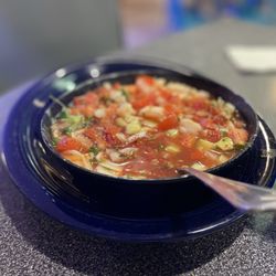 Mayas' Restaurant & Sports Cantina - Ceviche with tostadas